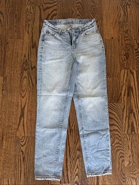 American Eagle Outfitters Light Blue Mom Jeans